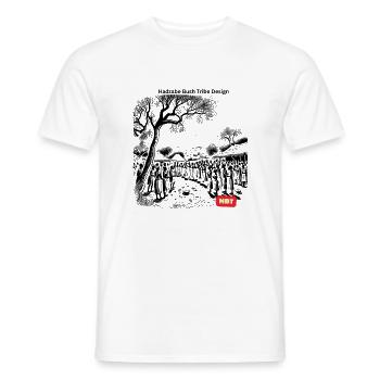 LGBT 5 - Men's T-Shirt - white - Front - AI Model Male 178 dark (178cm)