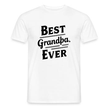 Bester Opa aller Zeiten - Männer T-Shirt - Weiß - Vorne - AI Model Male 178 dark (178cm)