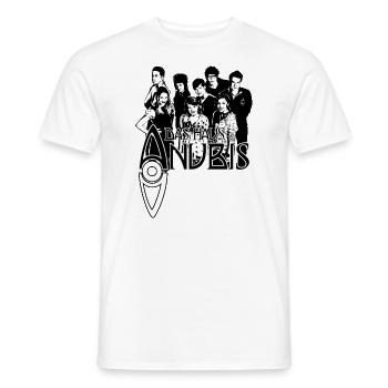 House Of Anubis Group Image - Men's T-Shirt - white - Front - AI Model Male 178 dark (178cm)