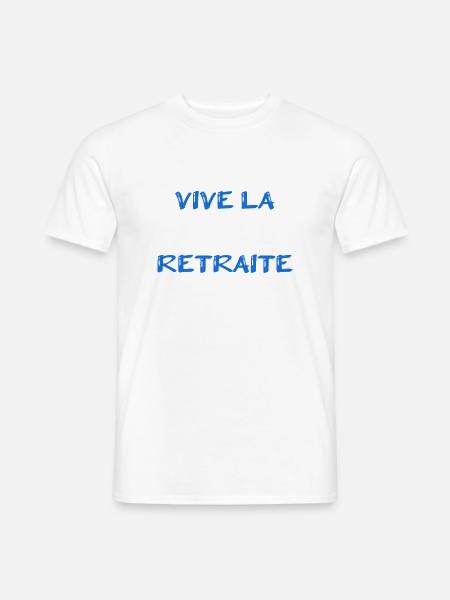 RETIREMENT. RETIREMENT. RETIRED. RETIREMENT - Men's T-Shirt - white