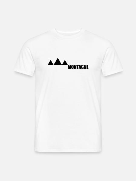 Mountains Mountain - Men's T-Shirt - white