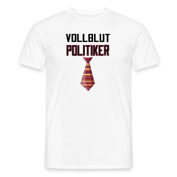 Vollblut Politiker Politikerin Politik - Männer T-Shirt - Weiß - Vorne - AI Model Male 178 dark (178cm)