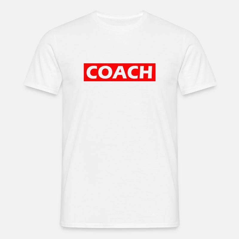 COACH - Männer T-Shirt - Weiß