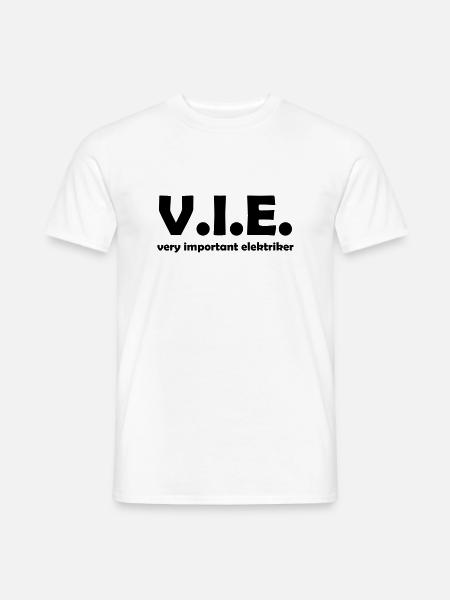 elektriker - Männer T-Shirt - Weiß