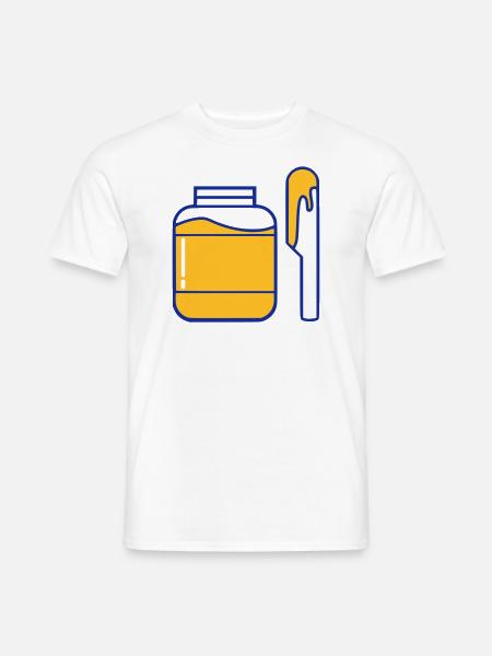 Honey Bee - Men's T-Shirt - white