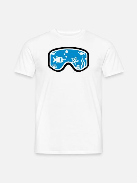 Diving - Men's T-Shirt - white