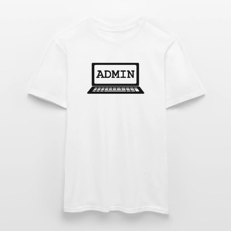 Admin Adminstrator IT Systemadmin Männer T-Shirt
