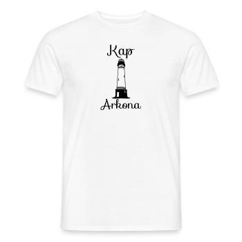 Kap Arkona - Männer T-Shirt - Weiß - Vorne - AI Model Male 178 dark (178cm)