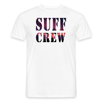 Suff Crew Party Urlaub saufen Urlauber Sauftour - Männer T-Shirt - Weiß - Vorne - AI Model Male 178 dark (178cm)