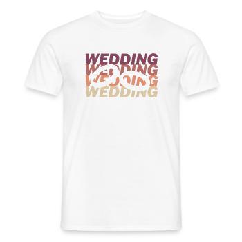 mariage - T-shirt homme - blanc - Devant - AI Model Male 178 dark (178cm)