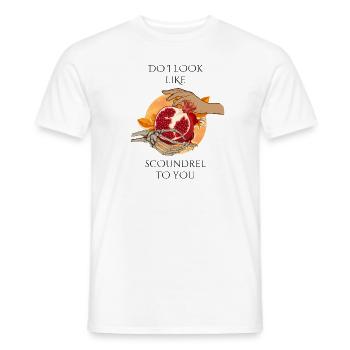Hadès et Perséphone - T-shirt homme - blanc - Devant - AI Model Male 178 dark (178cm)
