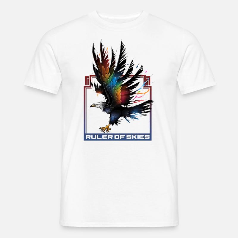 Herrscher der Lüfte - Männer T-Shirt - Weiß
