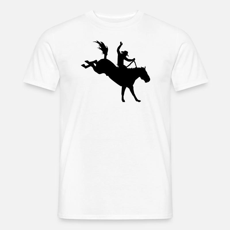 Rodeo - Männer T-Shirt - Weiß