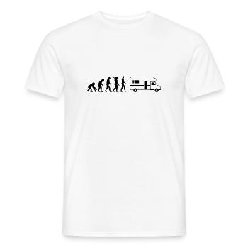 Campeur - T-shirt homme - blanc - Devant - AI Model Male 178 dark (178cm)