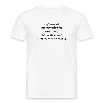 Des ruptures alarmantes - T-shirt homme - blanc - Devant - AI Model Male 178 dark (178cm)
