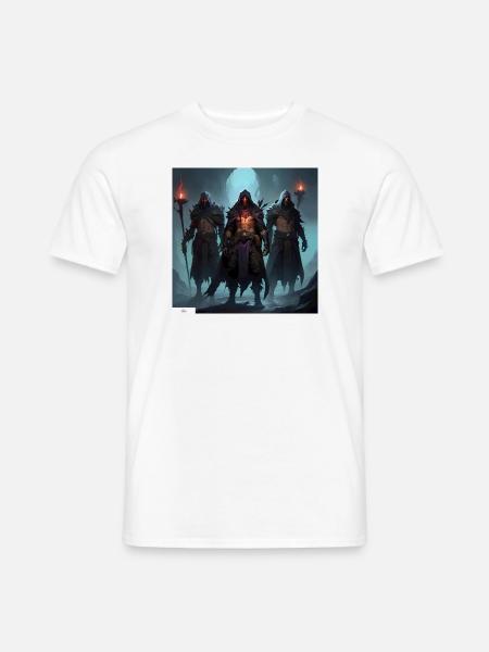 Amis guerriers oubliés - T-shirt homme - blanc