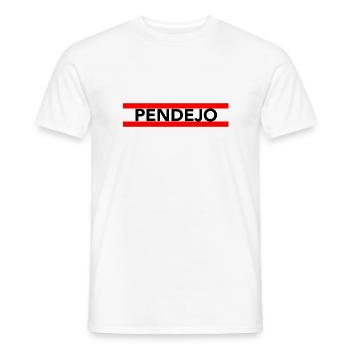 PENDEJO - Asshole - Men's T-Shirt - white - Front - AI Model Male 178 dark (178cm)