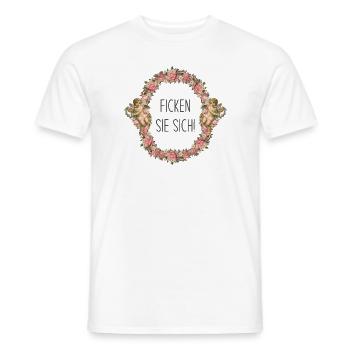 Ficken Sie sich - Männer T-Shirt - Weiß - Vorne - AI Model Male 178 dark (178cm)