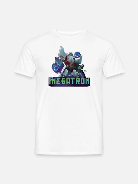 Transformers Earth Spark Decepticons Megatron - Men's T-Shirt - white