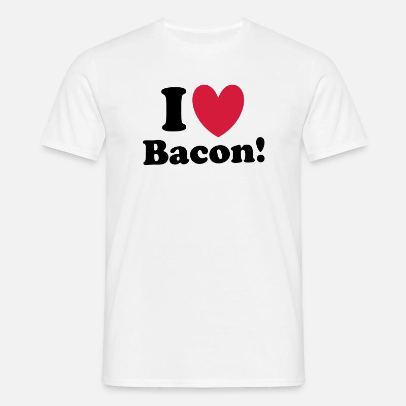 Bacon - Men's T-Shirt - white