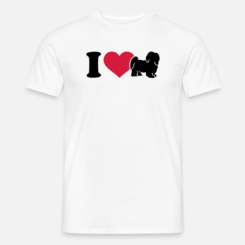 Havaneser - Männer T-Shirt - Weiß