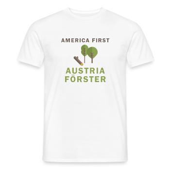 Austria Förster - Männer T-Shirt - Weiß - Vorne - AI Model Male 178 dark (178cm)