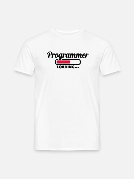 Programmierer - Männer T-Shirt - Weiß