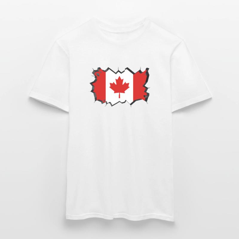 Canada Flag Maple Maple Leaf Maple Leaf Canada Men’s T-shirt