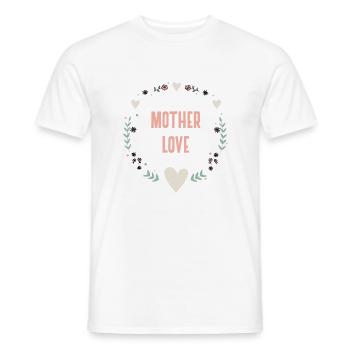 Fête des mères Mother Love Thank You Children Gift - T-shirt homme - blanc - Devant - AI Model Male 178 dark (178cm)
