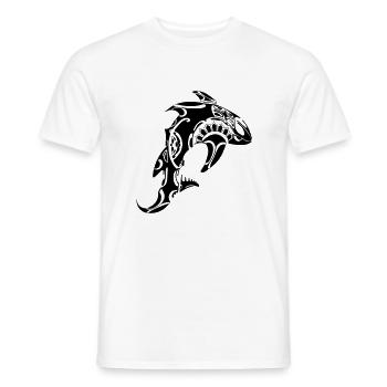 Orca - Männer T-Shirt - Weiß - Vorne - AI Model Male 178 dark (178cm)