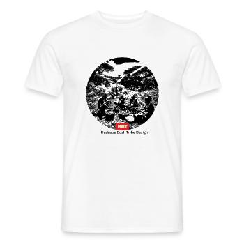 LGBT Bush Tribe - Men's T-Shirt - white - Front - AI Model Male 178 dark (178cm)