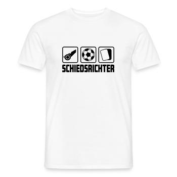 Schiedsrichter - Männer T-Shirt - Weiß - Vorne - AI Model Male 178 dark (178cm)