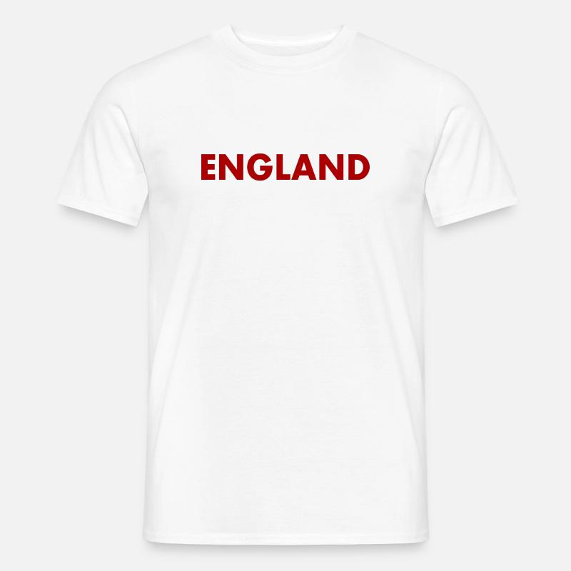 angleterre - T-shirt homme - blanc