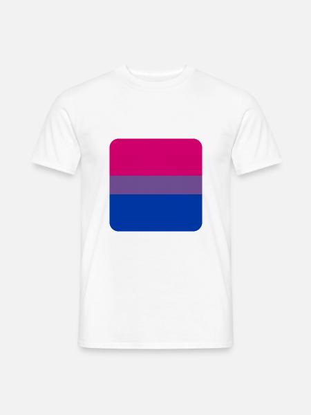 BI [flag].png - Männer T-Shirt - Weiß