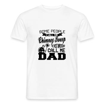 Schornsteinfeger - Männer T-Shirt - Weiß - Vorne - AI Model Male 178 dark (178cm)