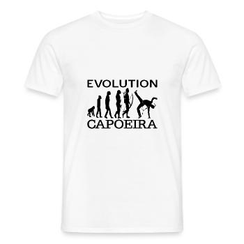 Capoeira - Men's T-Shirt - white - Front - AI Model Male 178 dark (178cm)