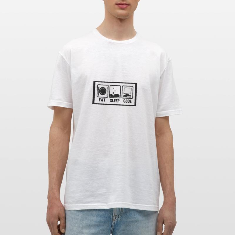 Programmierer Coder Softwareentwickler Computer Männer T-Shirt