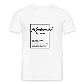 Kerlokiste - Männer T-Shirt - Weiß - Vorne - AI Model Male 178 dark (178cm)