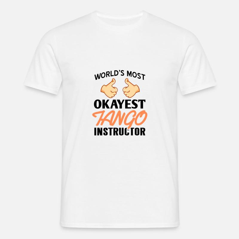 Tango - Männer T-Shirt - Weiß