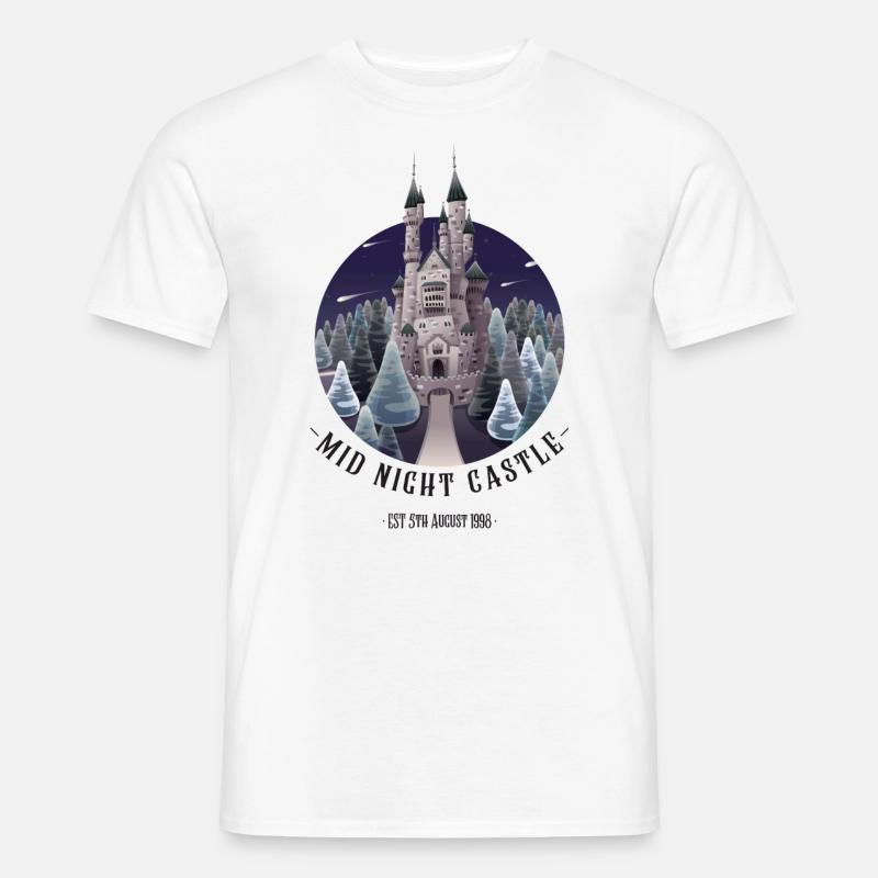 Midnight Castle - T-Shirt - T-shirt homme - blanc