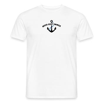 Meer geht immer - Männer T-Shirt - Weiß - Vorne - AI Model Male 178 dark (178cm)