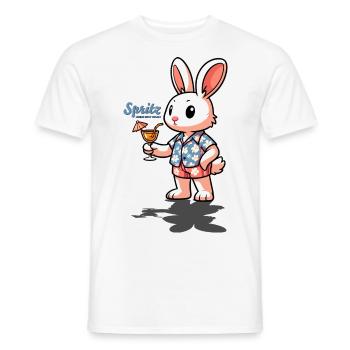 Squirt my first choice - Men's T-Shirt - white - Front - AI Model Male 178 dark (178cm)