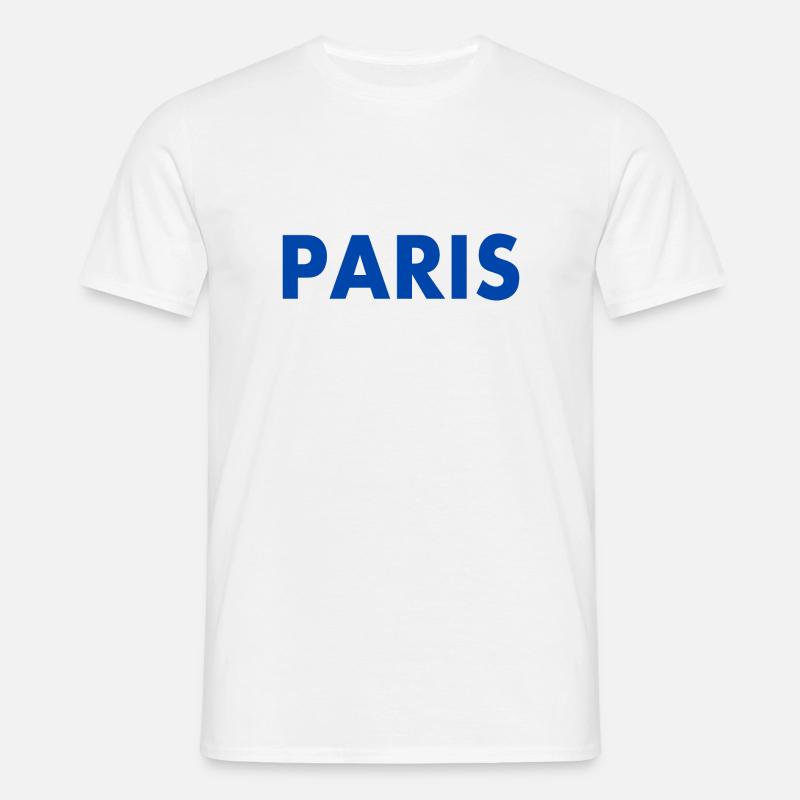 Paris - Männer T-Shirt - Weiß