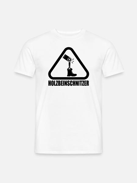 Beinprothese Orthopädie Orthopädietechniker - Männer T-Shirt - Weiß