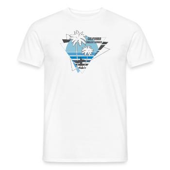 CALIFORNIA Endless Summer - Men's T-Shirt - white - Front - AI Model Male 178 dark (178cm)