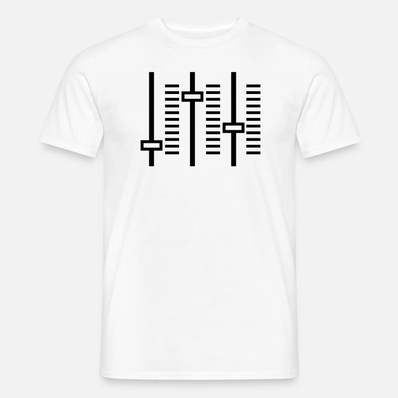 DJ controllers - Männer T-Shirt - Weiß