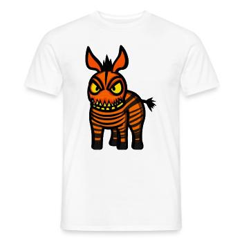 Âne Halloween Animal - T-shirt homme - blanc - Devant - AI Model Male 178 dark (178cm)