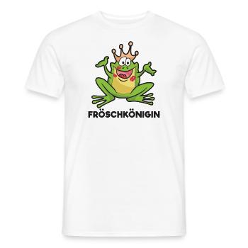 prince grenouille - T-shirt homme - blanc - Devant - AI Model Male 178 dark (178cm)