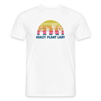 Plants Plant Lady - T-shirt homme - blanc - Devant - AI Model Male 178 dark (178cm)