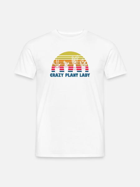 Plants Plant Lady - Men's T-Shirt - white